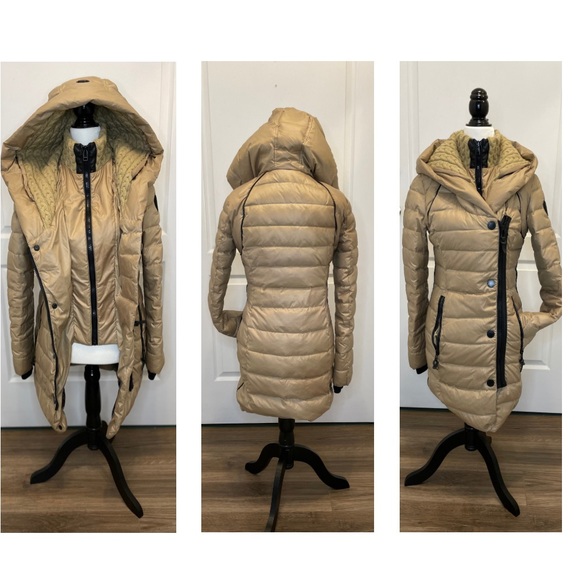 RUDSAK Jackets & Blazers - RUD by Rudsak Down Champagne 3/4 Puffer Coat | XSmall